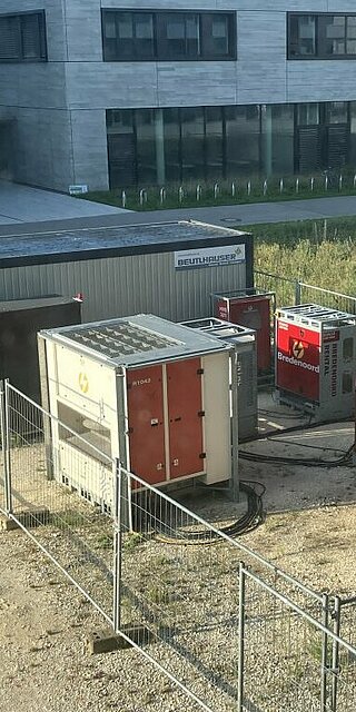 Gesamtaufbau des Outdoor-Labors.